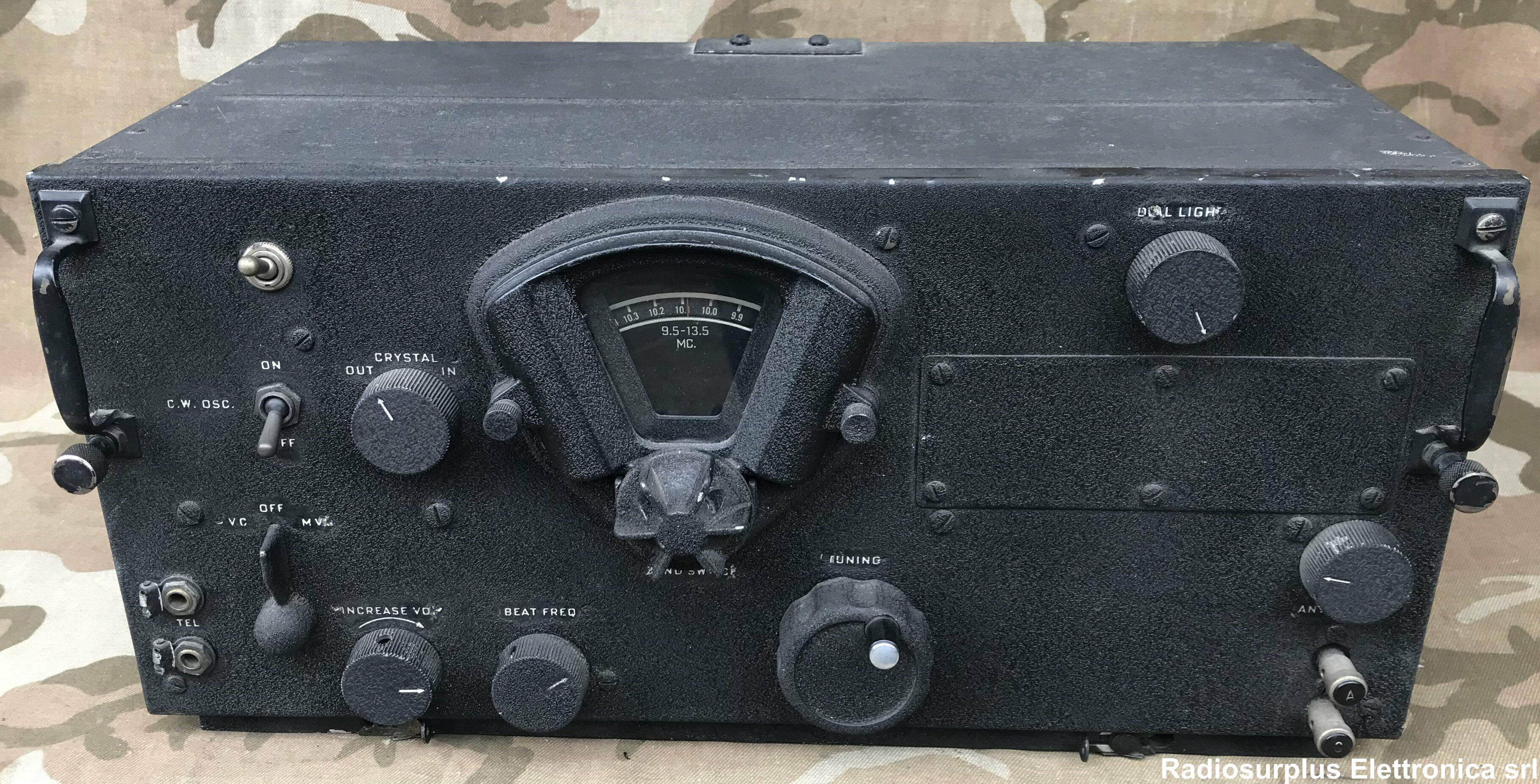 BC-348-R Signal Corps Ricevitore AM/CW/MCW da 200-500 Khz e da 1,5 a 18 ...