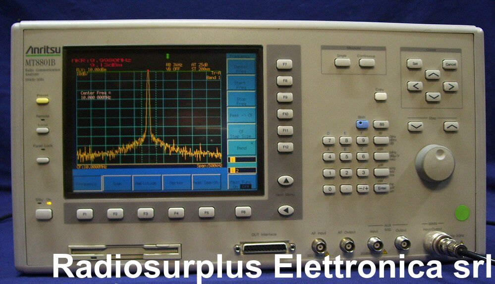 Radio Communication Analyzer ANRITSU MT8801B