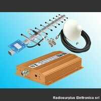 WT-980 kit KIT GSM-980 Mobile Phone Signal Booster  copertura 1000mq Moduli GSM - Repeater - Sistemi Satellitari