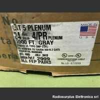  E406583 Communication Telephone Cable  E406583 UL Type CMP cat.5  Cavo di rete professionale militare Materiale elettrico