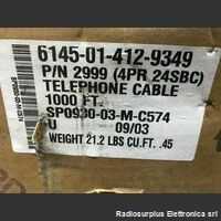  E406583 Communication Telephone Cable  E406583 UL Type CMP cat.5  Cavo di rete professionale militare Materiale elettrico