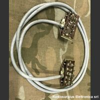 cav grc9 Cavo prolunga per collegamento a distanza RX con TX GRC/9 Accessori per apparati radio Militari