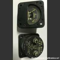 MIL-A-5125 Microamperometro da pannello  DE JUR type J-I Ammeter  mis: 4,5 x 4,5 cm  50mV DC f.s Componenti elettronici