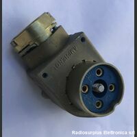  4 polGRC-106 Presa volante  AMPHENOL  4 poli per alimentazione GRC-106 Componenti elettronici