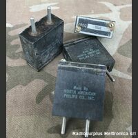 ZA-15592 Quartz Crystal for Military Radio  Philips ZA-15592  Frequenza 5010 Kc/s Accessori per apparati radio Militari