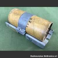 CEWS19 Condensatore Elettrolitico WS.19  32 mF  450 Volt  Condensatore originale dell'alimentatore a dynamotor Componenti elettronici