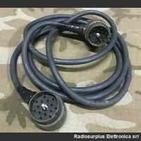 cavoCX1211/U CAVO di collegamento  Con connettori CX1211/U da 2,3 mt Accessori per apparati radio Militari