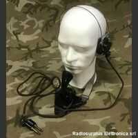 WE396-A CUFFIA Microfono  Western Electric 396-A Cuffia con microfono per operatore telefonico Accessori per apparati radio Militari