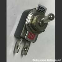 s.27008 Interruttore Leva 3 A ON - OFF Term. a saldare. Componenti elettronici