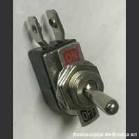 s.27008 Interruttore Leva 3 A ON - OFF Term. a saldare. Componenti elettronici