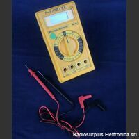 HD 110 BECKMAN HD 110  Multimetro professionale portatile lcd 3 1/2 Strumenti