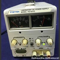  INSTEK PS-6010  Alimentatore lineare da banco Analogico  Uscita regolabile da 0-60 Volt 0-1 Amper Strumenti