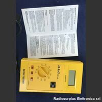 RC-24 RCCB Tester Di-LoG RC-24 Tester per controllo dispersione a terra Strumenti
