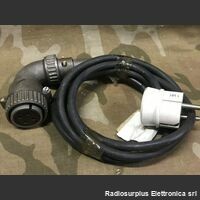 HM-4 Cavo alimentazione Apparati Russi  HM-4  Presa 4 poli -ottimo stato Accessori per apparati radio Militari