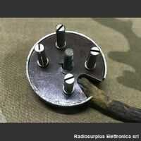 mic ceco Microtelefono CECO  Ptt e spina 4 poli Accessori per apparati radio Militari