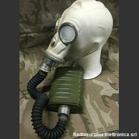 F-204 MASCHERA ANTIGAS  mod. F-204  U.R.S.S. Militaria
