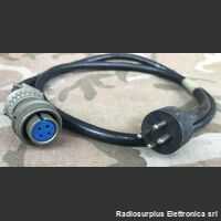 CD-1119 CD-1119  Cavo alimentazione C-3432D  4 poli Accessori per apparati radio Militari