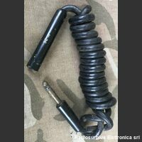 Cavo AUDIO Cavo AUDIO  Presa e spina M/F  Innestato con presaJK-26 e spina PL-55 Accessori per apparati radio Militari