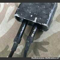 RL-108/VI Avvolgicavo con cavo audio per rtx  RL-108/VI  Consentiva il collegamento a distanza di microfono e cuffia Accessori per apparati radio Militari