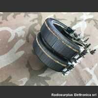 RIWI 2/10 Doppio Reostato a Filo di Potenza  VAREO type: RIWI 2/10  16,6 oHm , 3A,  100 Watt Componenti elettronici