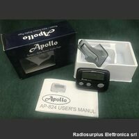 AP-824 APOLLO mod. AP-824  Black Cercapersone in UHF monocanale 462,425 Mhz Telecomunicazioni