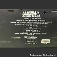LFS-49-28 Regulated Power Control  LAMBDA mod. LFS-49-28  Alimentatore 28Volt 64A Strumenti