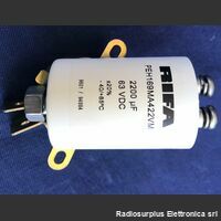 PEH169MA422VM Condensatore Elettrolitico  RIFA PEH169MA422VM  2200 uF /  63 Vdc Componenti elettronici