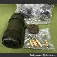 CANON 3718 ITG41 Connettore MIL volante 4Poli  ITT CANON 3718 ITG41  06EMISP6 32-17S B1 N414 Componenti elettronici