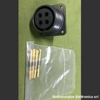 VEAM I 1824 Connettore MIL da pannello  VEAM I 1824  VS3402DEMI 20-45 Componenti elettronici