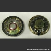 G.S. 16 Altoparlante miniatura per RTX  G.S. 16 OHm  Schermo antimagnetico  Impedenza 16 oHm 0,5W, Componenti elettronici