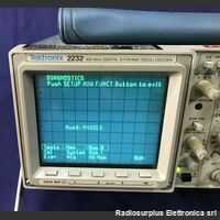 TEK 2232 TEKTRONIX 2232  Oscilloscopio analogico/digitale  due canali 100 Mhz Strumenti