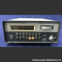 MARCONI 2610 MARCONI 2610   Misuratore di valore RMS da 5 Hz a 25 Mhz Strumenti
