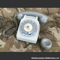 SO.CO.TEL Telefono da Ufficio Militare  SO.CO.TEL  Telefono da scrivania con auricolare supplementare   -ottimo stato Militaria