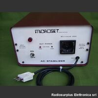 STAB 1000 MICROSET mod. MICROSTAB 1000 Stabilizzatore di tensione 220 volt 1000Va Strumenti