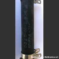 RCL16x90-200 Resistenza a filo  OFEL 16x90 - 200 Ohm 9 Watt Componenti elettronici