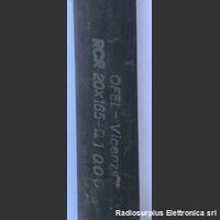 RCL20x165-1000 Resistenza a filo  OFEL 20x165 - 1000 Ohm 65 Watt Componenti elettronici