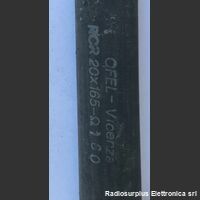 RCL20x165-160 Resistenza a filo  OFEL 20x165 - 160 Ohm 65 Watt Componenti elettronici