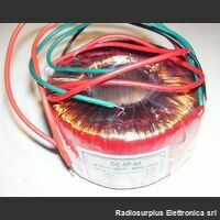W.DCXP85 Trasformatore toroidale   W.DCXP85  Per alimentazione radio a valvole Componenti elettronici