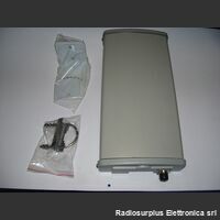 HG5817P-090 Antenna a Pannello 90° HYPER LYNK TECHNOLOGIES mod. HG5817P-090 5725-5850 Mhz - 17 dB Misure cm 37 x 18 Telecomunicazioni