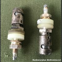 Presa ant.Fil.Pannello Presa con clip a molla per antenna filare Accessori per apparati radio Militari