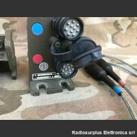  A/VHF-NKA 80K Cavo Adattatore Audio con Supporto  A/VHF-NKA 80K  Utilizzato con apparati radio SEM 70,80,90,93 Accessori per apparati radio Militari