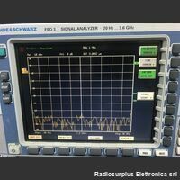 FSQ-3  ROHDE & SCWARZ FSQ-3  Signal Analyzer  da 20 Hz a 3,6 GHz Strumenti