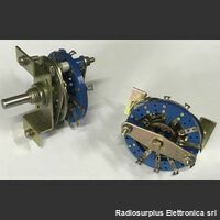 C2V5P Commutatore Rotativo da pannello 2 vie 5 Posizioni Componenti elettronici