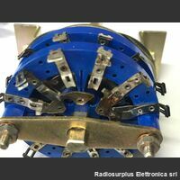 C6V3P Commutatore Rotativo Doppio da pannello 3 vie (x2)  3 Posizioni Componenti elettronici