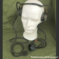 YA 6903 J.F.B. mod. YA 6903  Cuffia microfono con ptt Inglese Accessori per apparati radio Militari