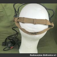 YA 6903 J.F.B. mod. YA 6903  Cuffia microfono con ptt Inglese Accessori per apparati radio Militari