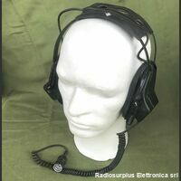   H-251/U  Cuffia Con connettore GC329   -usata Accessori per apparati radio Militari