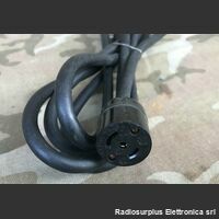 UP-121M UP-121M  Cavo di alimentazione con presa e spina USA Accessori per apparati radio Militari