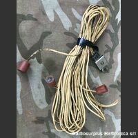 ZA2784 Contrappeso antenna per massa artificiale  ZA2784  Composto da 3 radiali di treccia di rame isolata Antenne - Accessori - Cavi