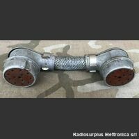 AliWS19 Cavo di collegamento alimentatore con ricetrasmettitore  Utilizzabile per 19MKII e MKII Accessori per apparati radio Militari